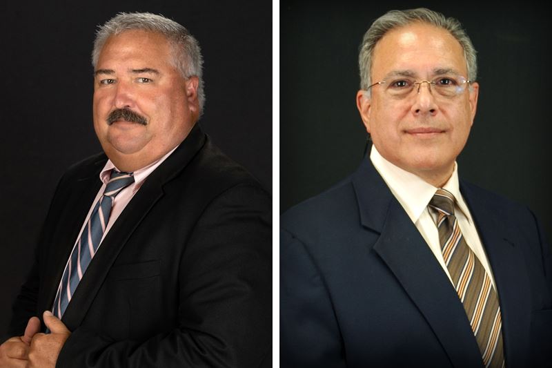 Darryl Lesak and Gilbert Reyna