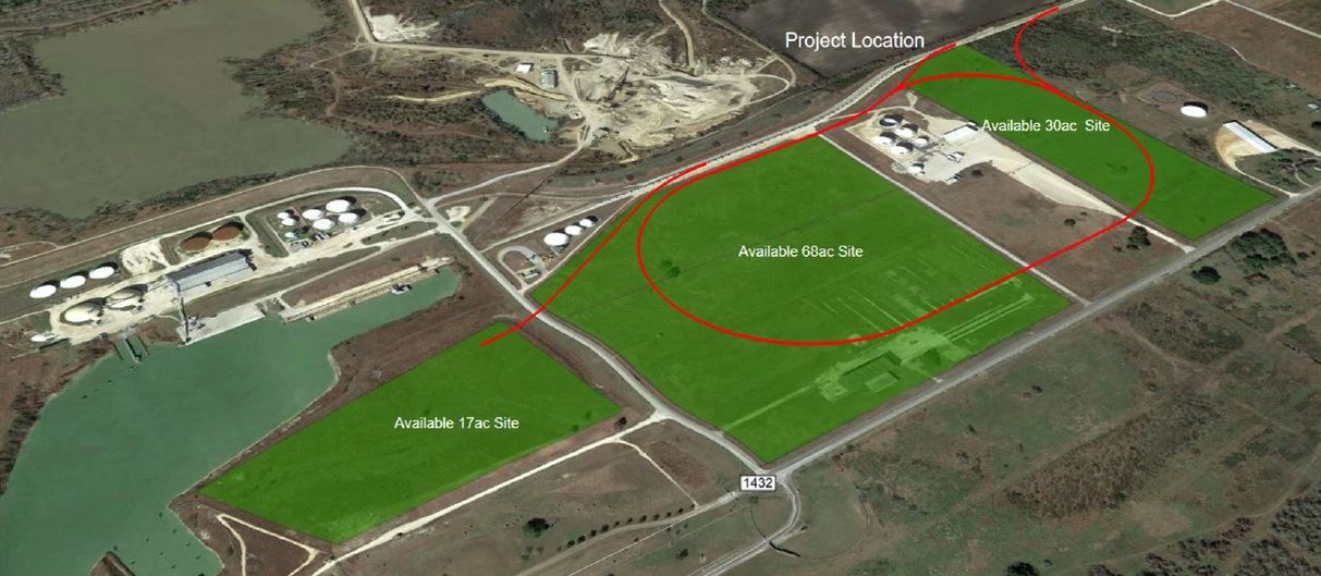 Overview of proposed rail expansion shows a rail loop that provides access to more land