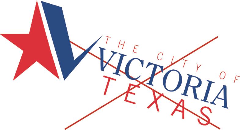 City of Victoria Logo Example for what not to do, showing a logo at an angle