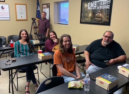 Fire department media luncheon