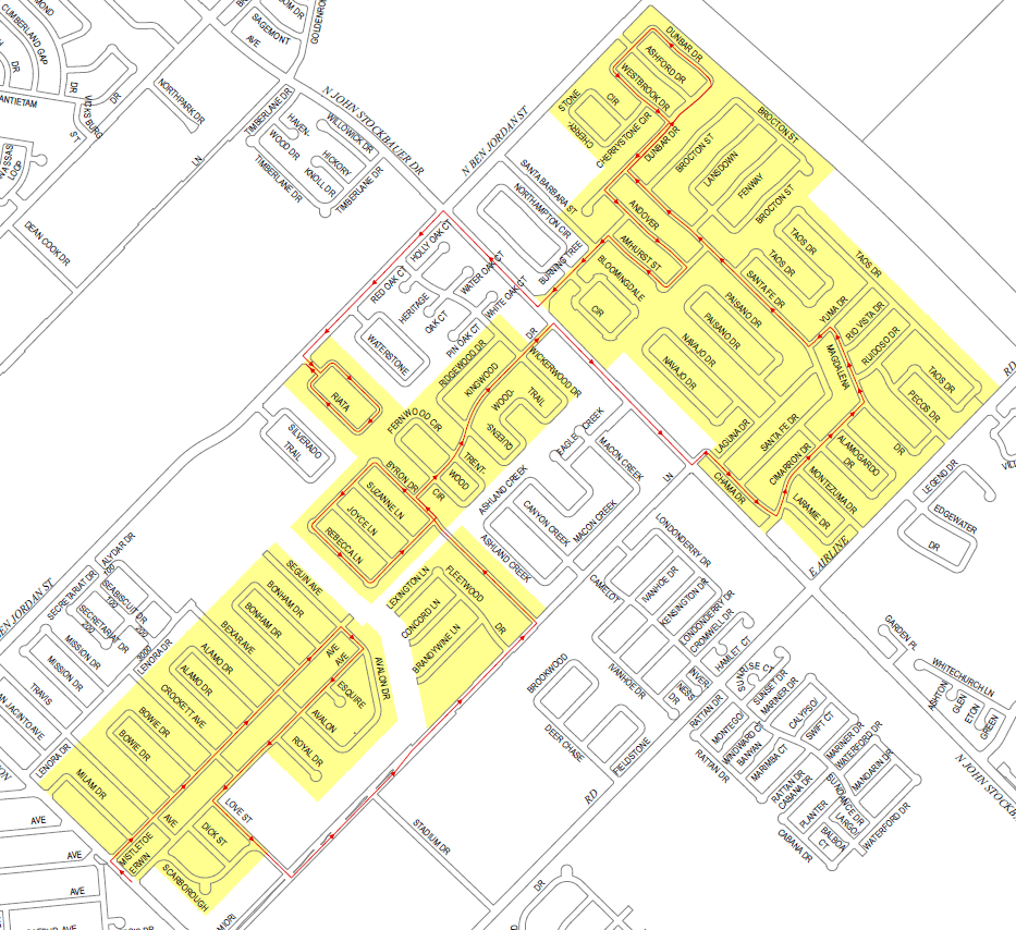 National Night In parade route. For list of neighborhoods, visit the VPD Facebook page